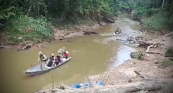 Las autoridades incineraron 2.691 kilos