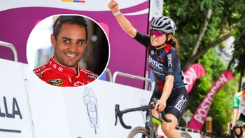 Ciclista ecuatoriana “siguió los pasos”