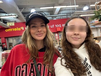 La pareja fue vista en