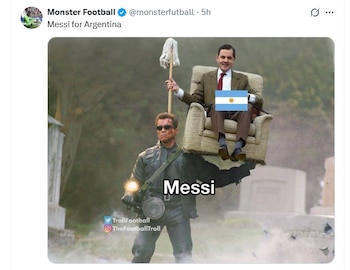 memes messi retiro selección
