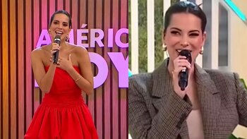 Valeria Piazza reapareció en ‘América