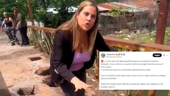 “No podés darle de comer a los kukas”: fuerte cruce entre una concejal y un tuitero libertario por un puente en Quilmes