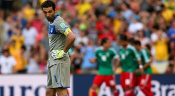 Buffon ante México en la
