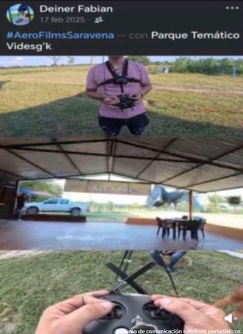 Un operativo de la Fiscalía desarticula esquema de suministro y entrenamiento de drones para actos ilícitos - crédito Fiscalía