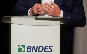 El BNDES, Banco Nacional de Desarrollo, uno de los intereses más importantes para la administración de Lula (REUTERS/Ricardo Moraes)