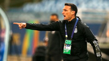 Lionel Scaloni palpitó el choque