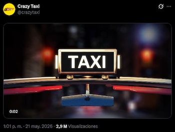 Crazy Taxi realizó una publicación en su cuenta de X luego de 12 años.
