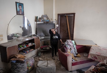 Nadine Amine, 50, trabaja en