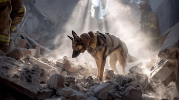 Perros realizan increíbles trucos, compiten en pruebas de agilidad, colaboran con el FBI y salvan vidas como rescatistas entrenados - (Imagen Ilustrativa Infobae)