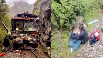 Choque de trenes en Cusco: