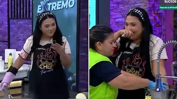 Tula Rodríguez sufrió fuerte quemadura