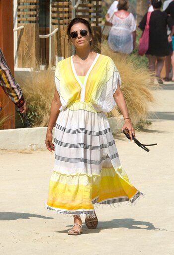 Vacaciones en familia. Eva Longoria