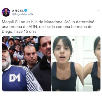 El tweet de Ángel De