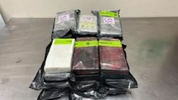 Cocaína decomisada CBP
