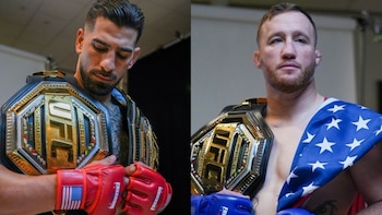 Ilia Topuria vs Justin Gaethje HOY: horario y dónde ver pelea por el título indiscutible de peso ligero en UFC Freedom 250
