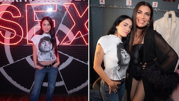 Lali fue a ver a su hermana Anita a Sex y terminó siendo parte del show