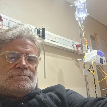 Marcelo "Teto" Medina en el comienzo de la inmunoterapia