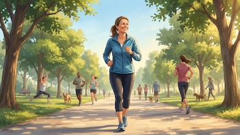 Una buena condición física en la mediana edad retrasa la aparición de enfermedades crónicas