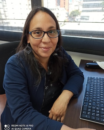 Martha Cambero, esposa de Evans,