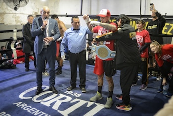 Tetón Rateka Sánchez Chino Maidana Sara y Natasha