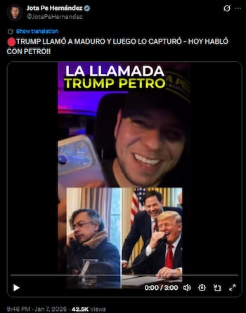 Jota Pe Hernández se refirió