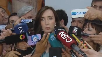 Villarruel apuntó contra el kirchnerismo en el Senado