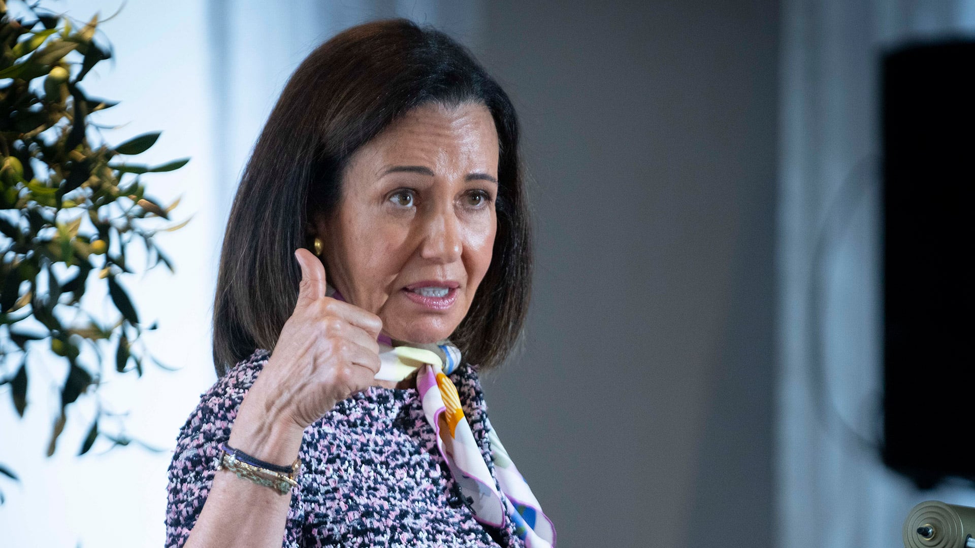 Ana Botín, presidenta de Banco Santander.