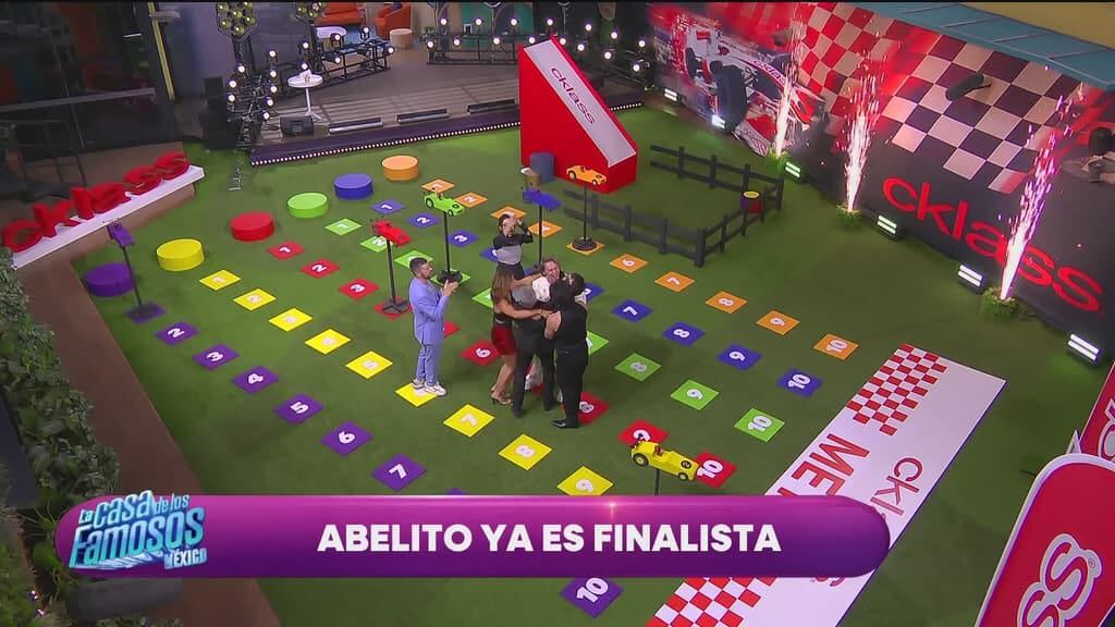 Abelito logró ganar la prueba para posicionarse como segundo finalista. Foto: (Televisa Univisión)