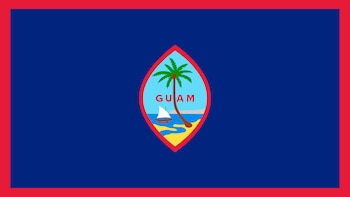 La bandera de Guam representa
