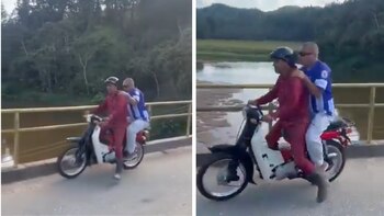 Uno de los dos sujetos