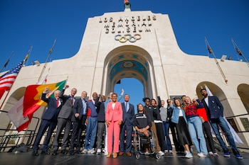 La comisión del 24% aplicada a cada entrada en LA28 supera los estándares internacionales y eleva considerablemente el precio final (REUTERS/Mike Blake)