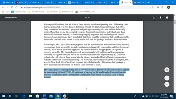 García Luna pidió salir bajo