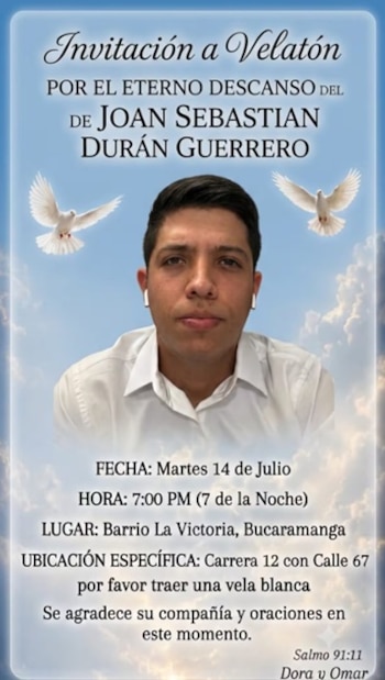 Esta fue la invitación que circuló a través de redes sociales el martes 14 de julio para convocar a la ciudadanía en el barrio La Victoria de Bucaramanga - crédito red social Facebook