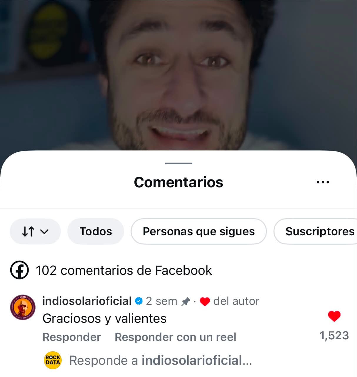 El mensaje del Indio Solari para Pol López Salich, quien lo conmovió al compartir detalles de su carrera musical