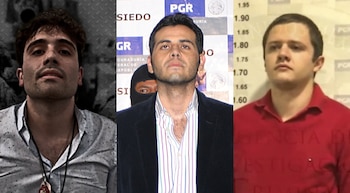 Ovidio Guzmán, el Vicentillo y