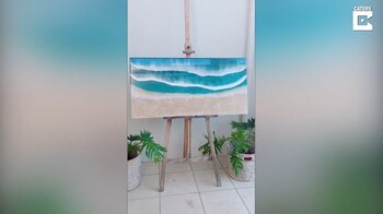 19/02/2021 Esta artista crea cuadros