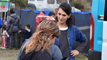 Florencia Fuentes, trabajadora social en