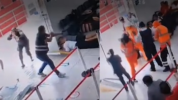 Video del preciso momento del