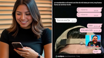 Error en WhatsApp: le envió