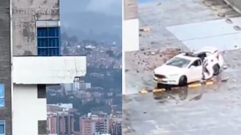 Video: aguacero generó que parte