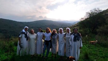 Durante sus vacaciones en Calmayo,