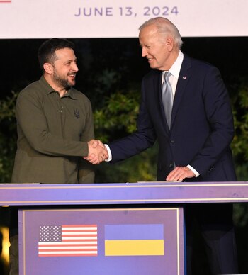 El presidente estadounidense Joe Biden