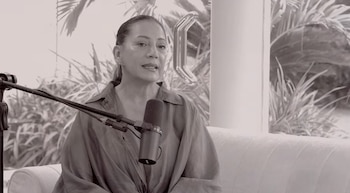 Pati Lorena cuenta cómo la recibió Magaly Medina en su casa y sorprende con inesperado comentario. Captura: Magaly Medina el podcast.