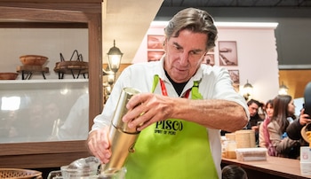 Johnny Schuler, experto en piscos