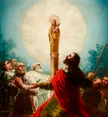 La manifestación de la Virgen