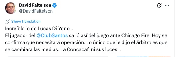El periodista arremetió en redes vs la Concacaf (redes sociales)
