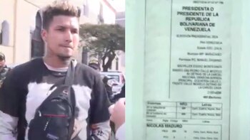 Venezolano en Perú denunció publicamente