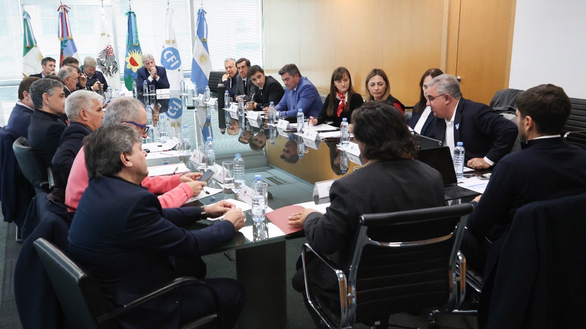 La reunión en el CFI