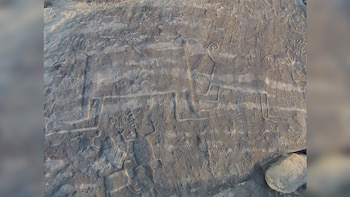 Detalle de ortofotografía del arte