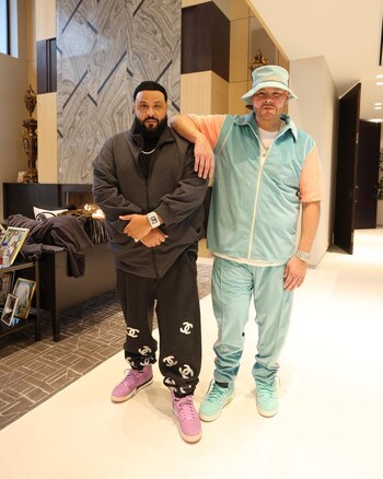 Fat Joe (derecha) y DJ